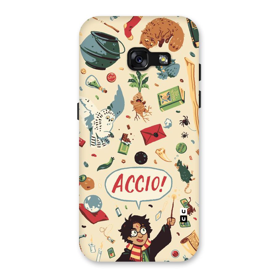 Owl Letter Back Case for Galaxy A3 (2017)