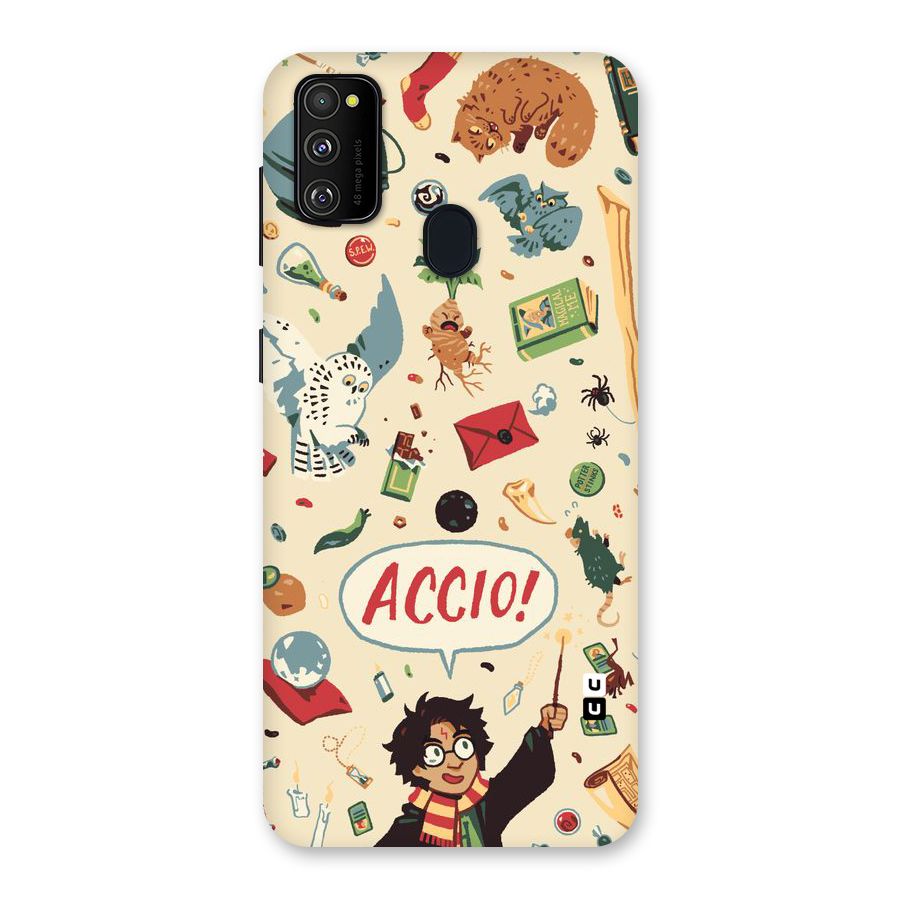 Owl Letter Back Case for Galaxy M30s