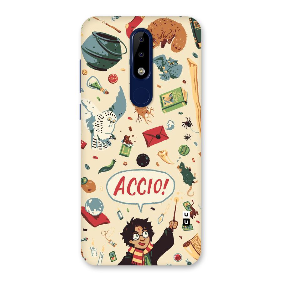 Owl Letter Back Case for Nokia 5.1 Plus