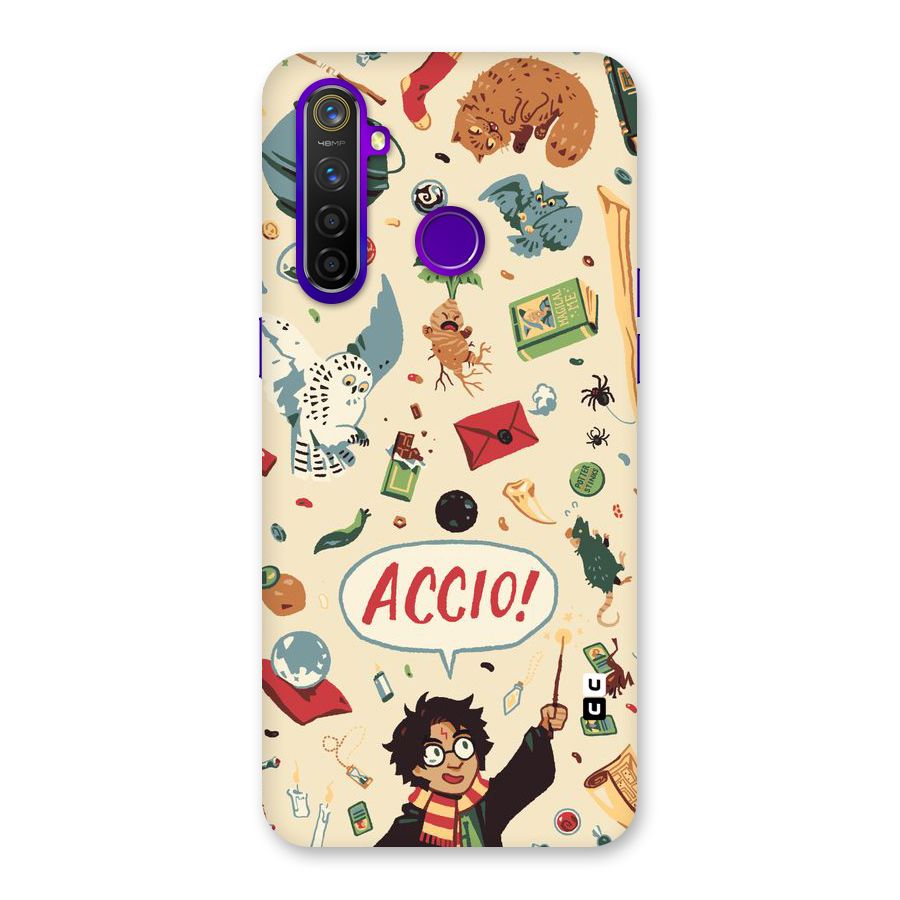 Owl Letter Back Case for Realme 5 Pro