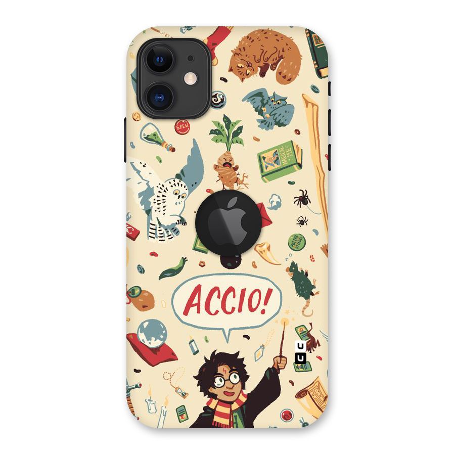 Owl Letter Back Case for iPhone 11 Logo Cut