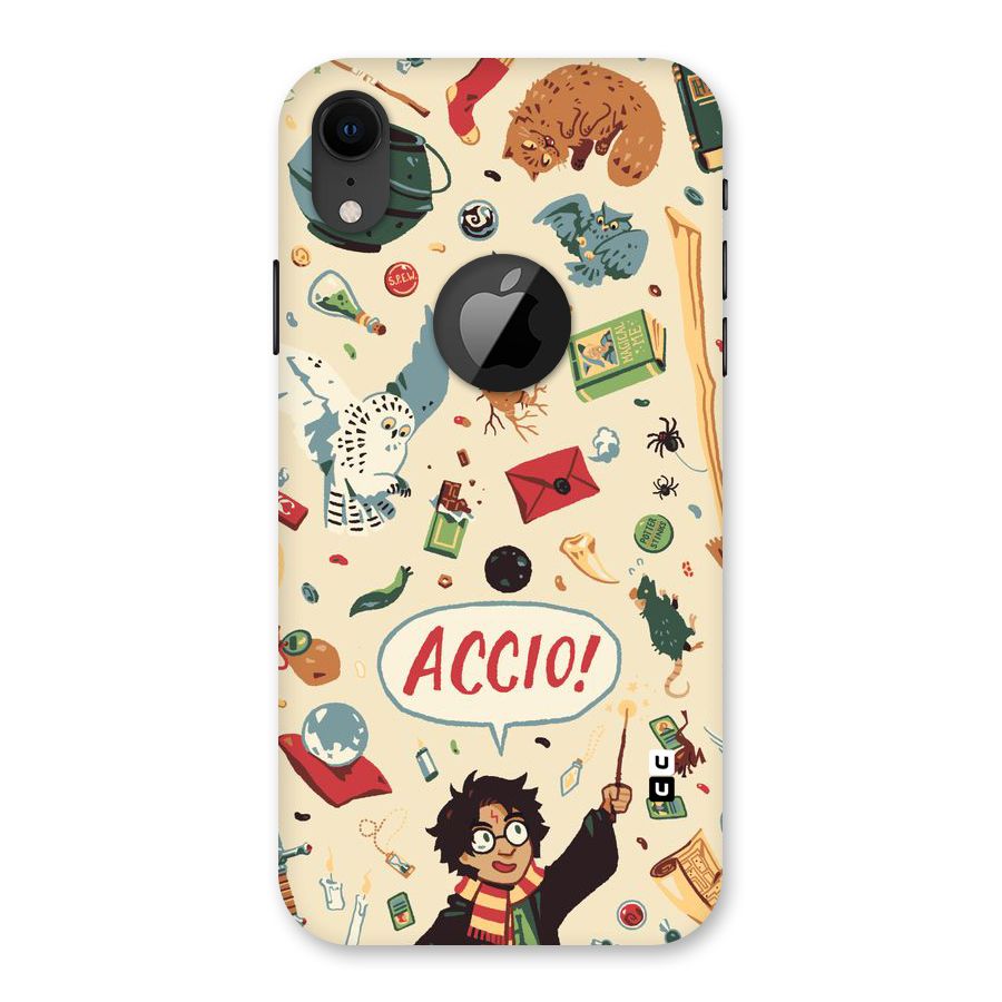 Owl Letter Back Case for iPhone XR Logo Cut