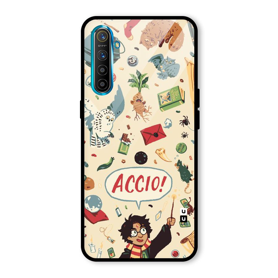Owl Letter Glass Back Case for Realme X2