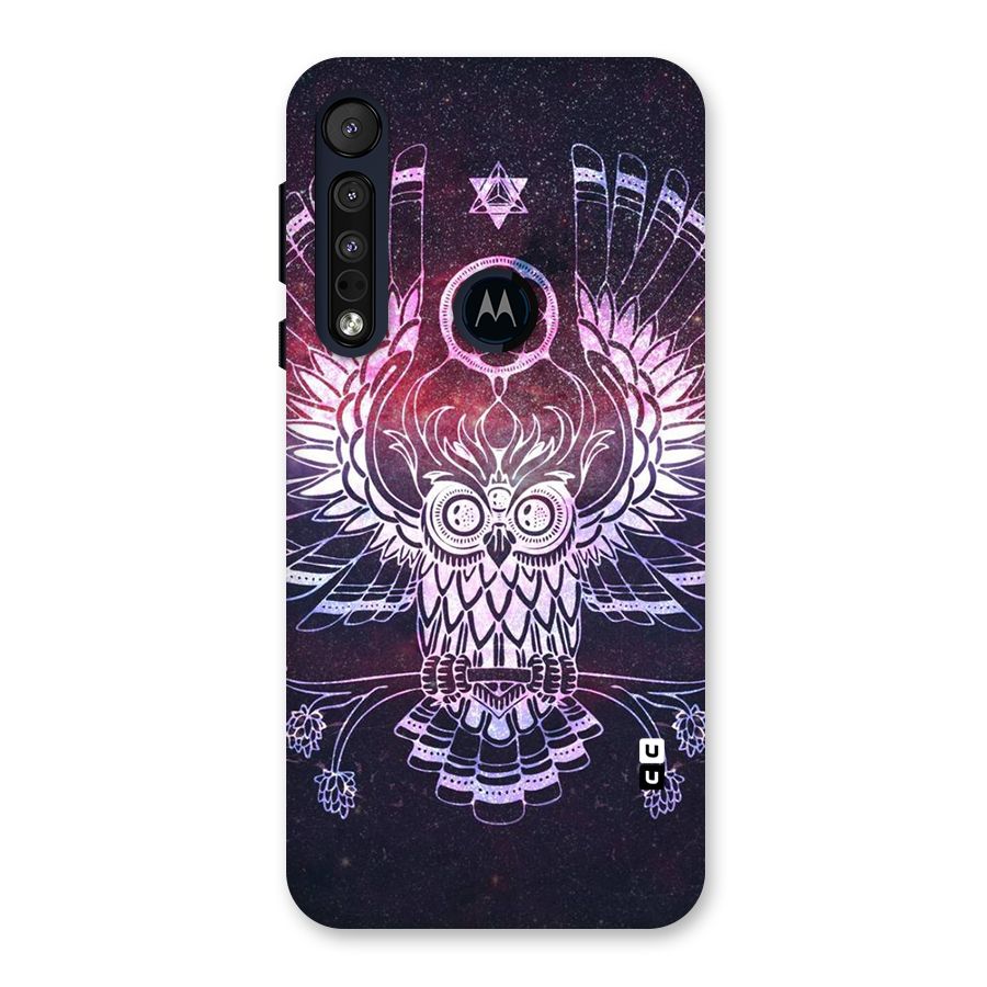 Owl Quirk Swag Back Case for Motorola One Macro