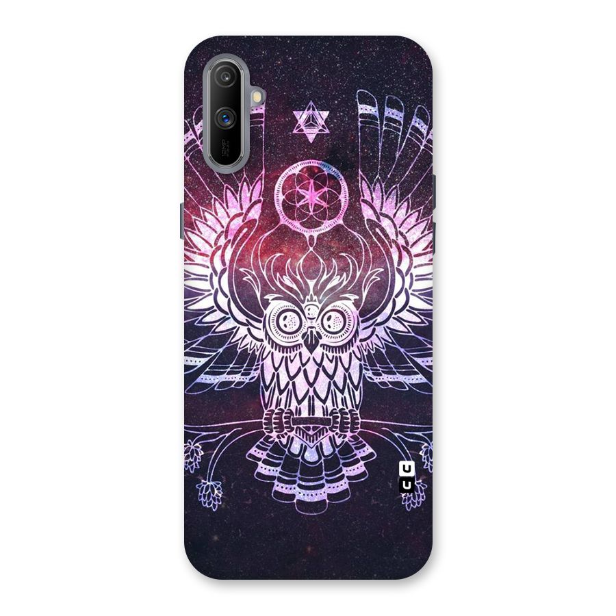 Owl Quirk Swag Back Case for Realme C3