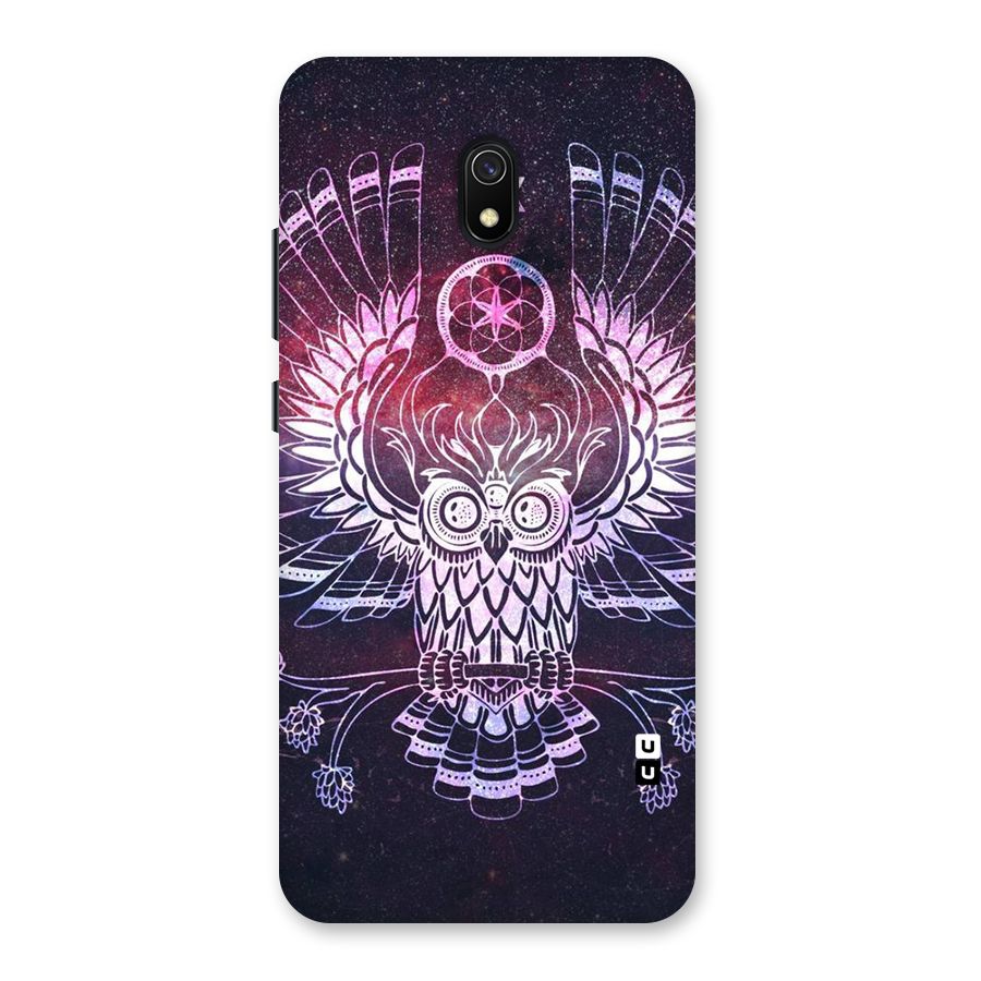 Owl Quirk Swag Back Case for Redmi 8A