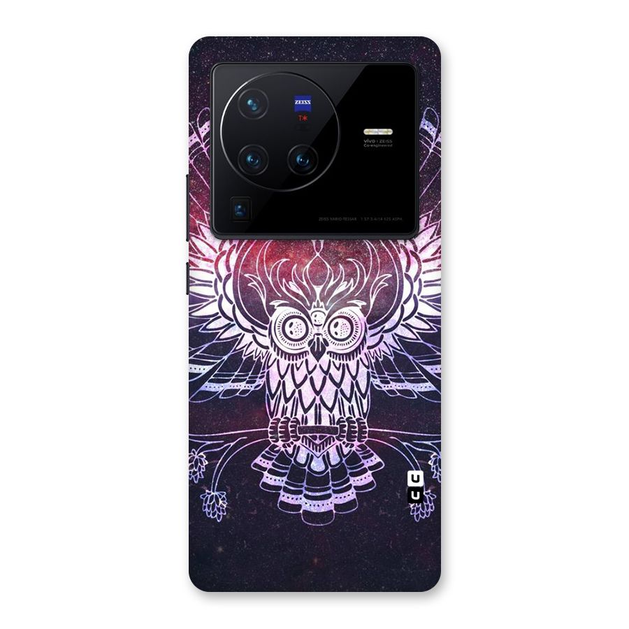 Owl Quirk Swag Back Case for Vivo X80 Pro