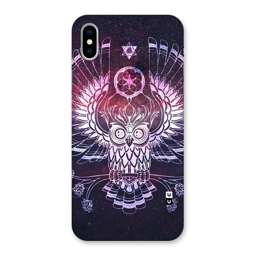 Owl Quirk Swag Back Case for iPhone XS