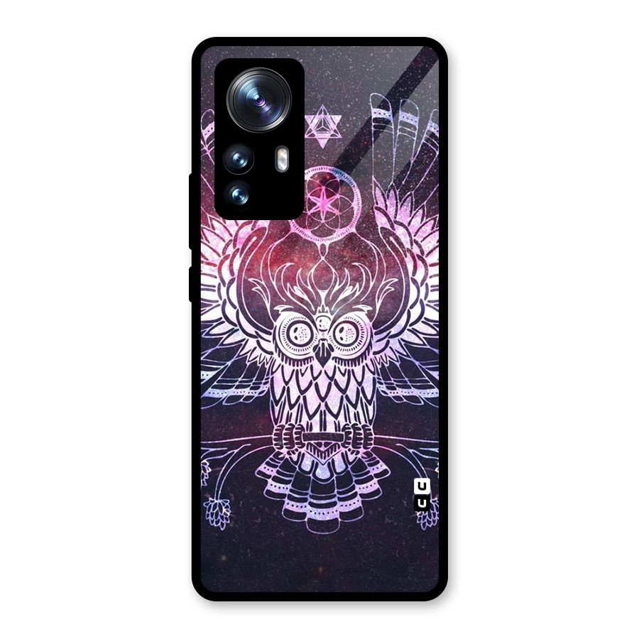 Owl Quirk Swag Glass Back Case for Xiaomi 12 Pro
