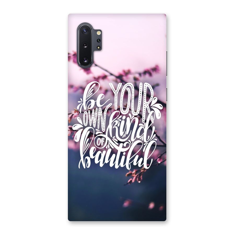 Own Kind of Beautiful Back Case for Galaxy Note 10 Plus