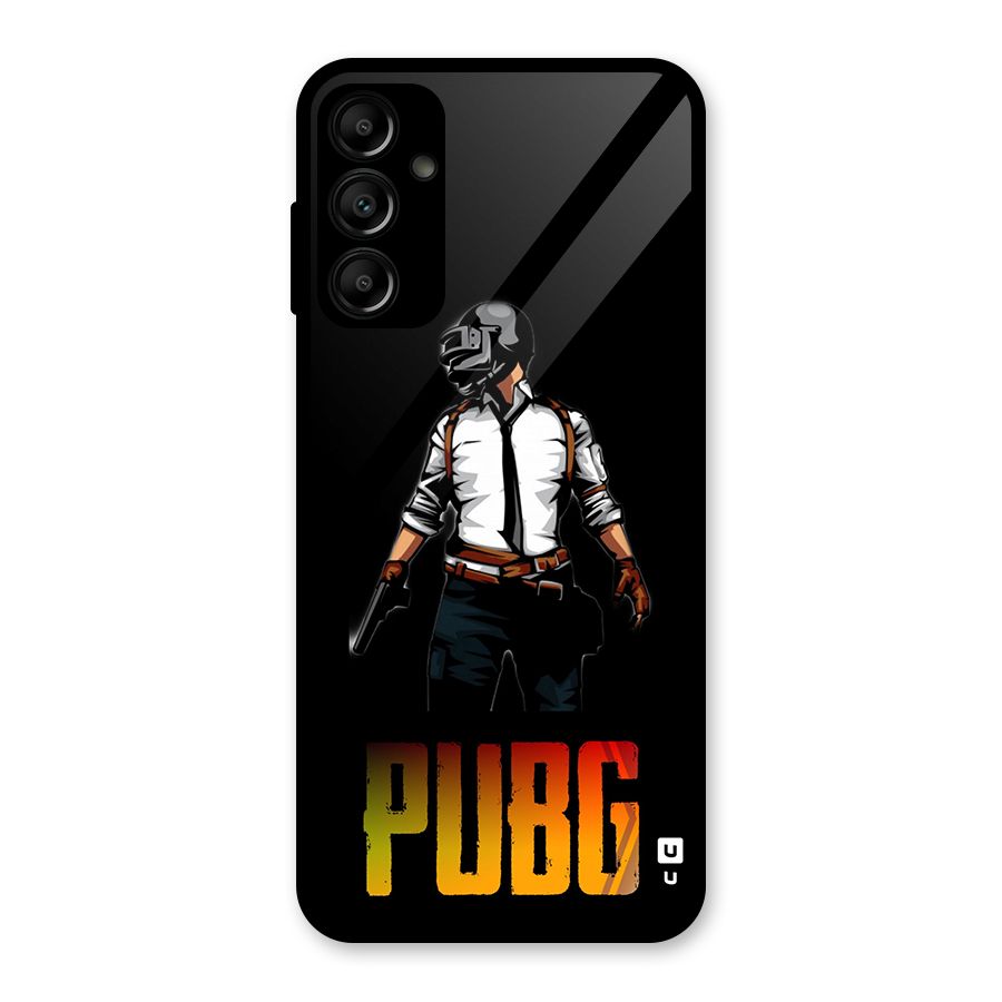 PUBG Game Art Glass Back Case for Galaxy A14 5G