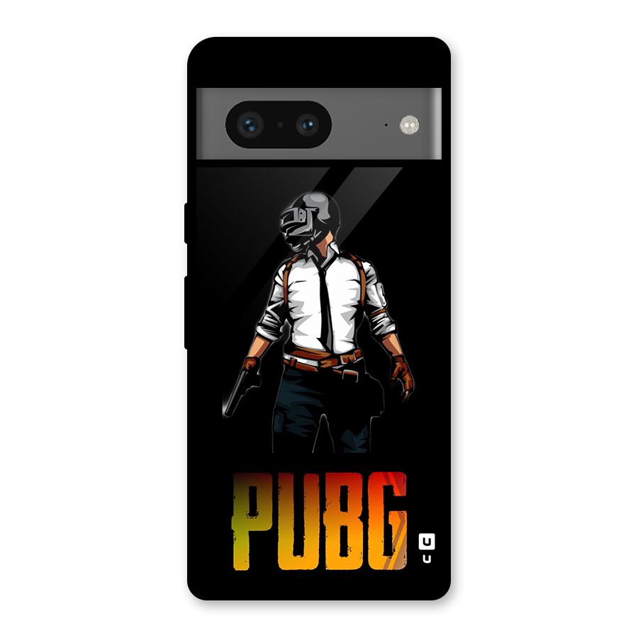 PUBG Game Art Glass Back Case for Google Pixel 7