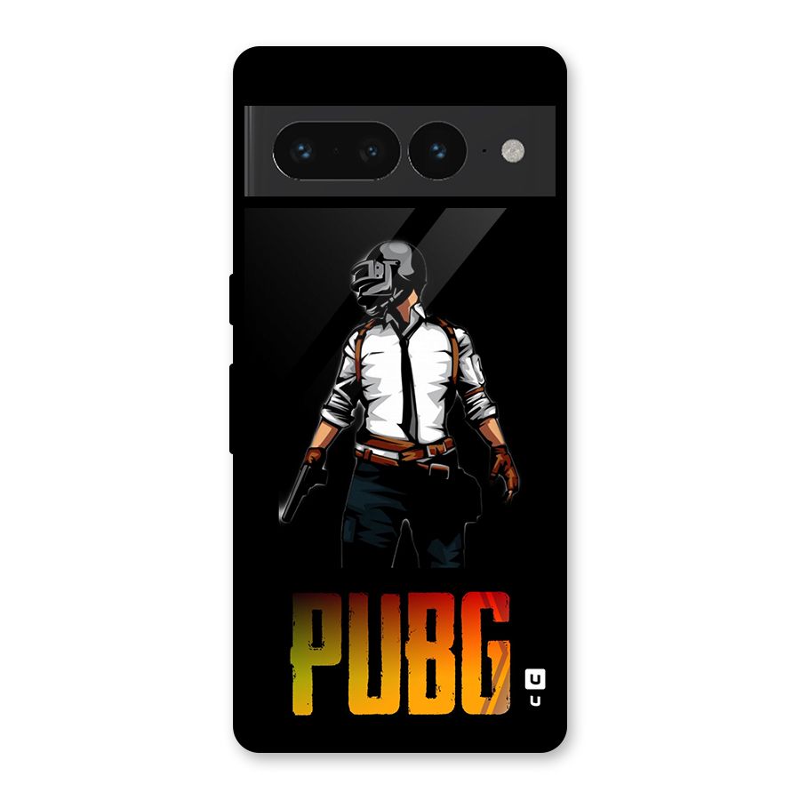 PUBG Game Art Glass Back Case for Google Pixel 7 Pro