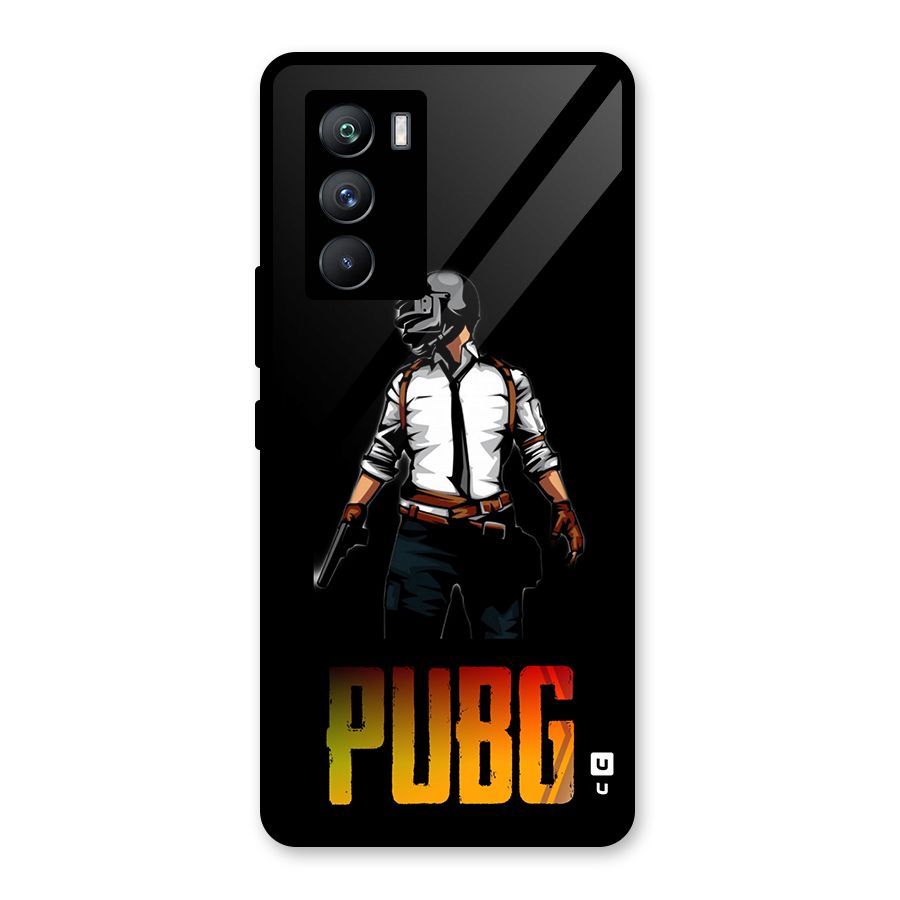 PUBG Game Art Glass Back Case for Vivo iQOO 9 SE