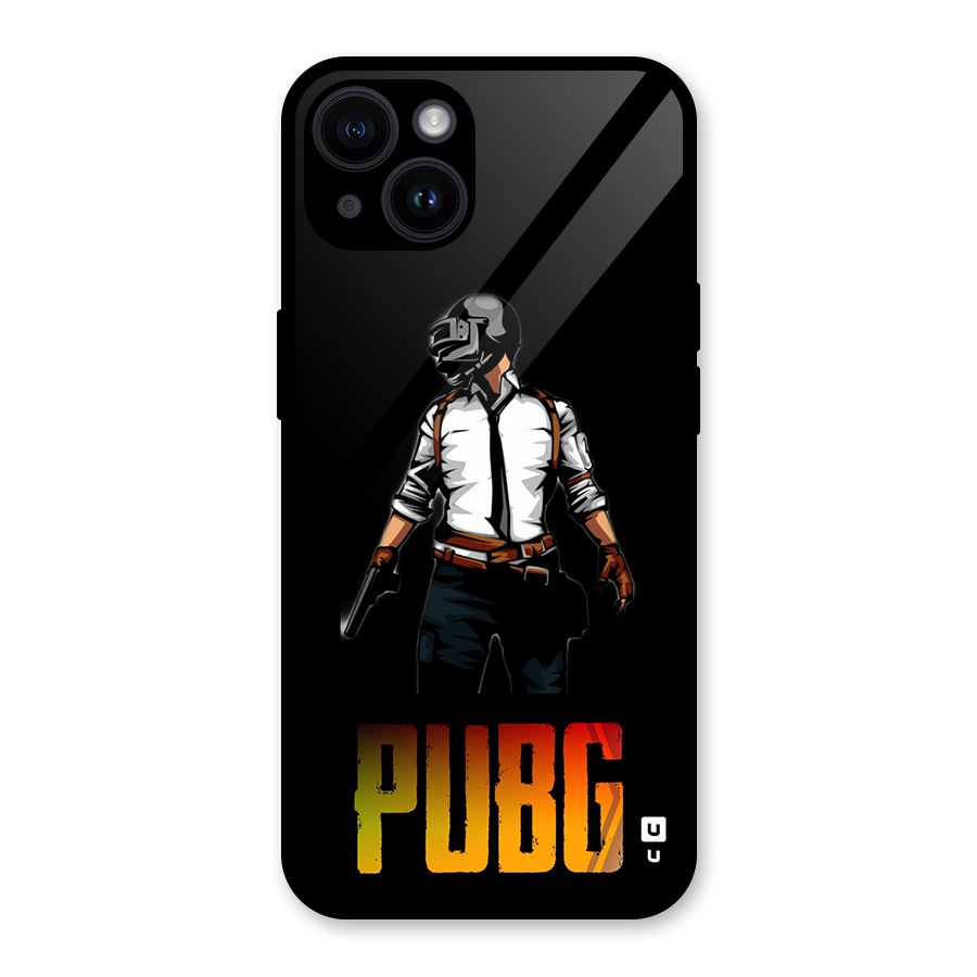 PUBG Game Art Glass Back Case for iPhone 14