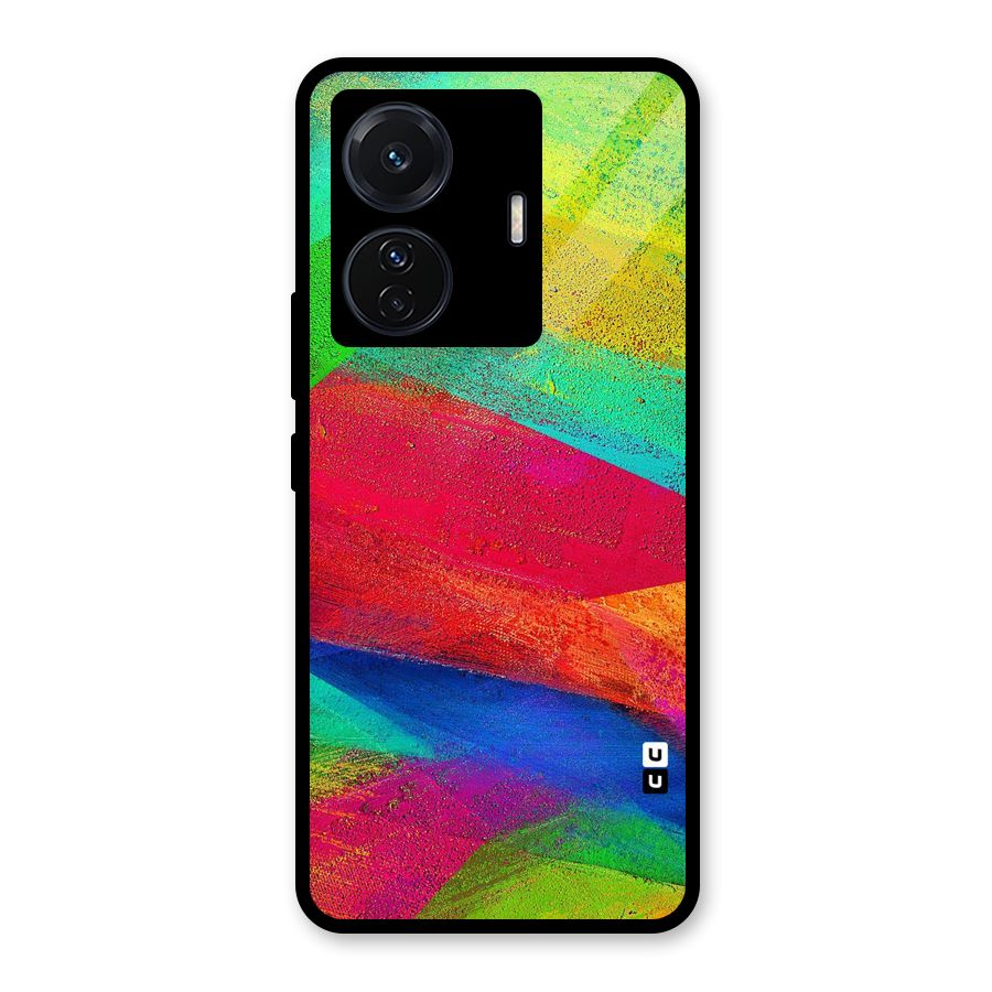 Paint Art Pattern Glass Back Case for Vivo iQOO Z6 Pro