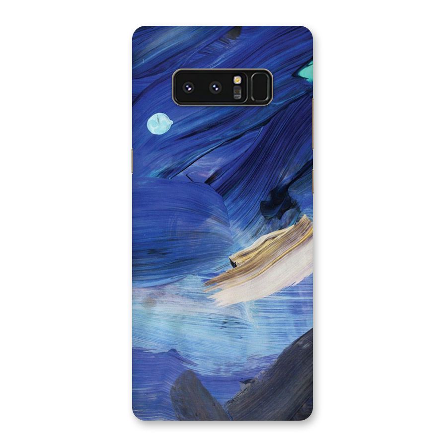 Paint Brush Strokes Back Case for Galaxy Note 8