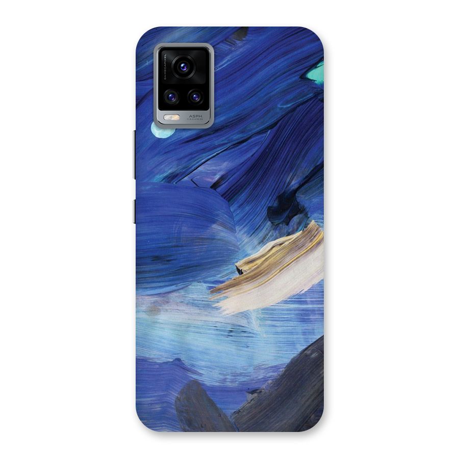 Paint Brush Strokes Back Case for Vivo V20