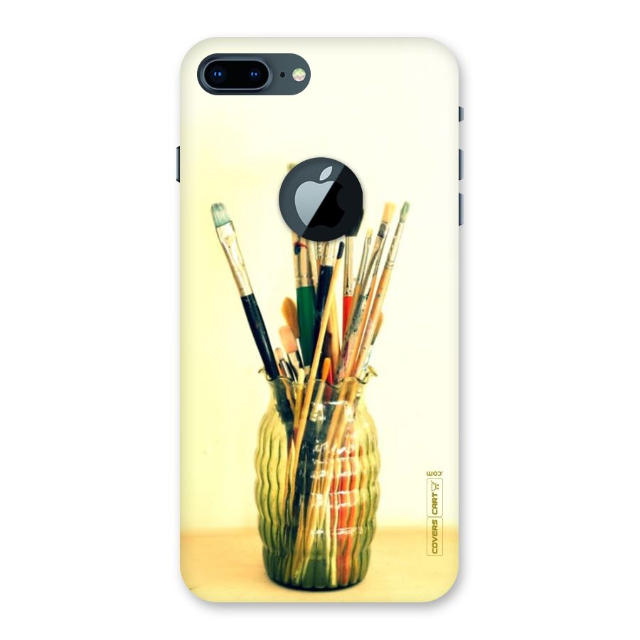 Paint Vass Back Case for iPhone 7 Plus Logo Cut