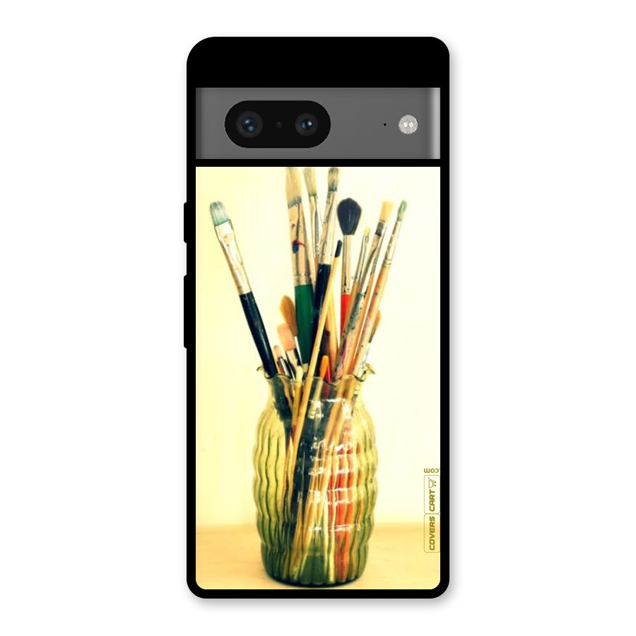 Paint Vass Glass Back Case for Google Pixel 7