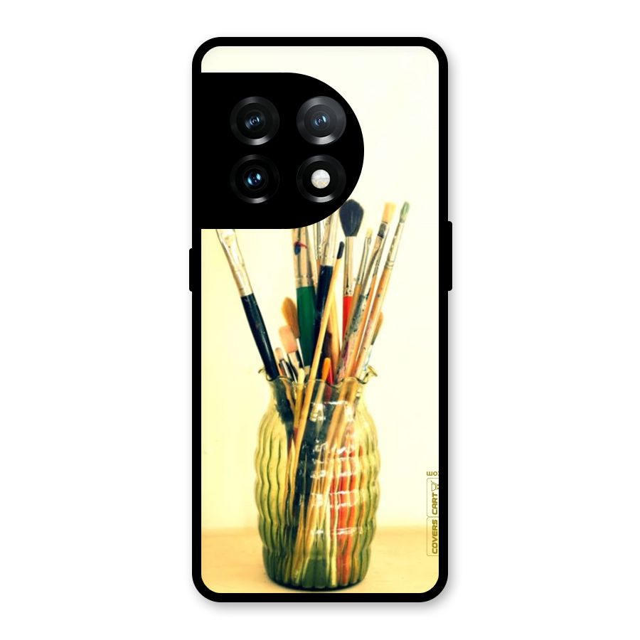 Paint Vass Glass Back Case for OnePlus 11