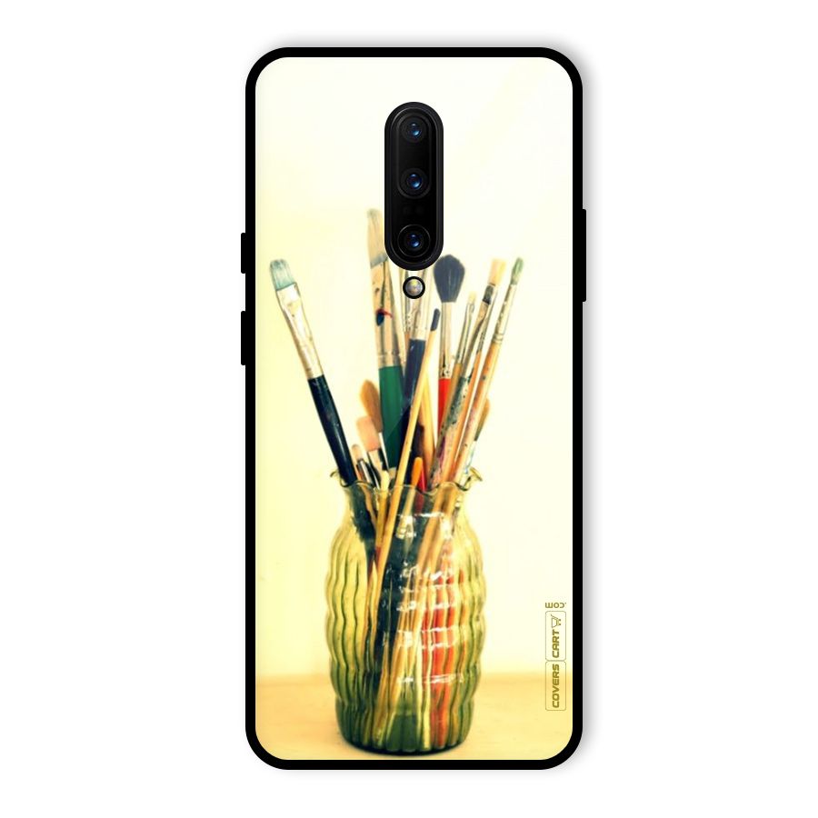 Paint Vass Glass Back Case for OnePlus 7 Pro