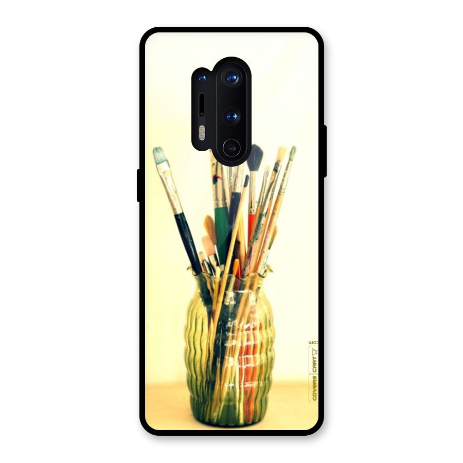 Paint Vass Glass Back Case for OnePlus 8 Pro
