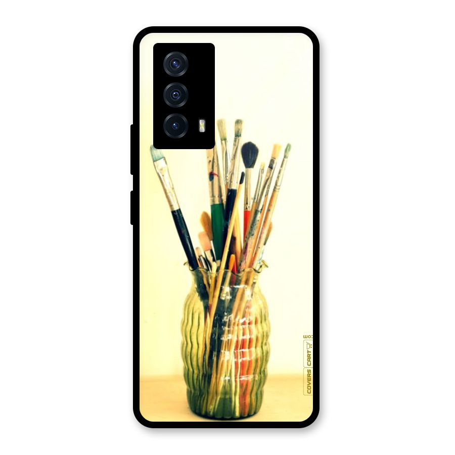 Paint Vass Glass Back Case for Vivo iQOO Z5