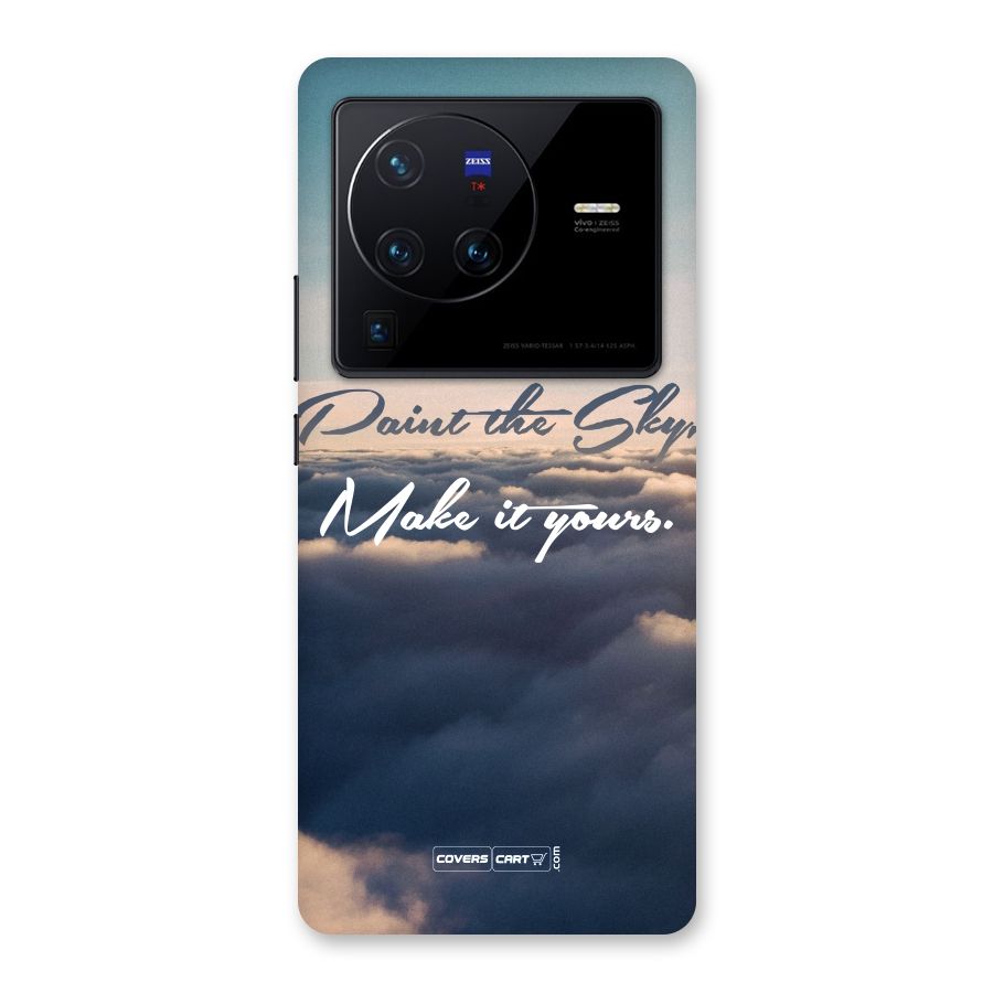 Paint the Sky Back Case for Vivo X80 Pro