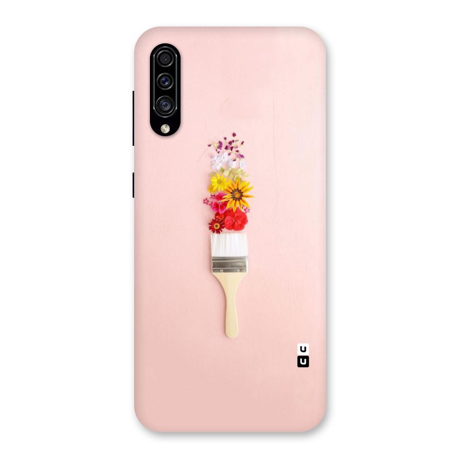 Painted Flowers Back Case for Galaxy A30s