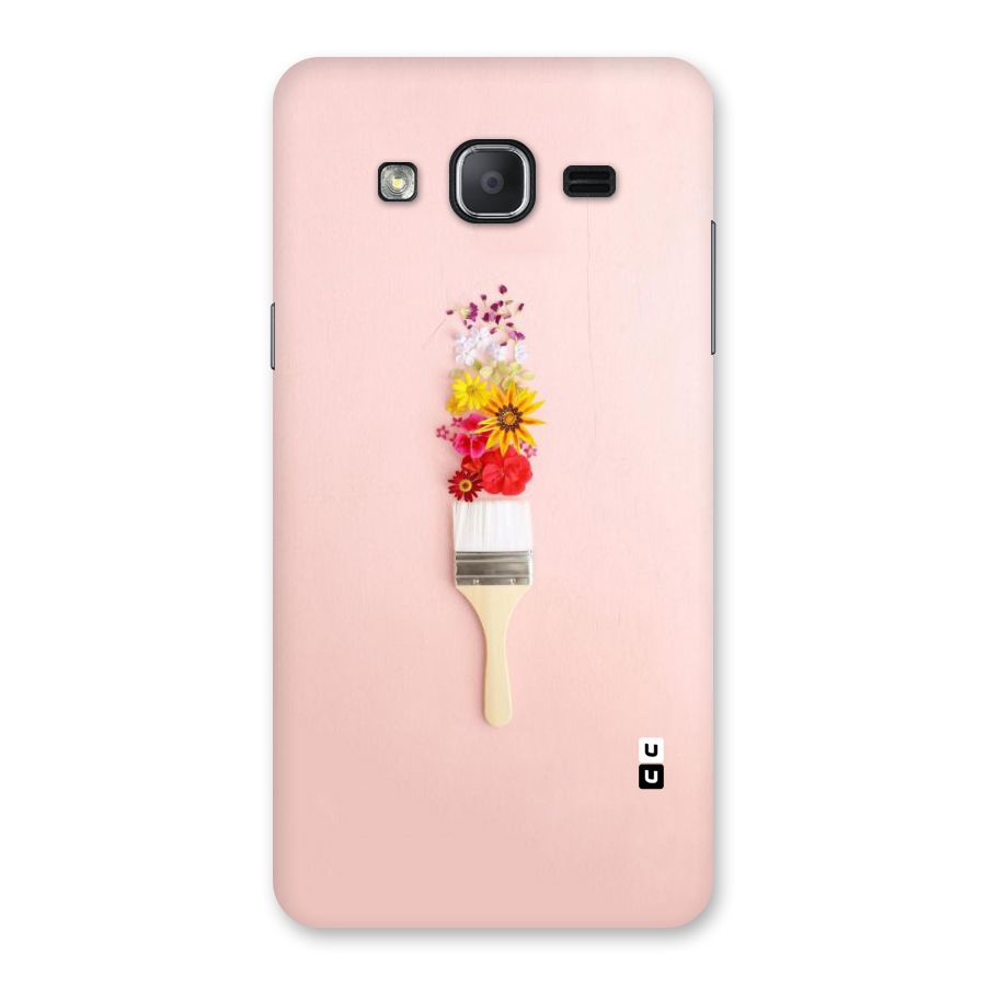 Painted Flowers Back Case for Galaxy On7 2015