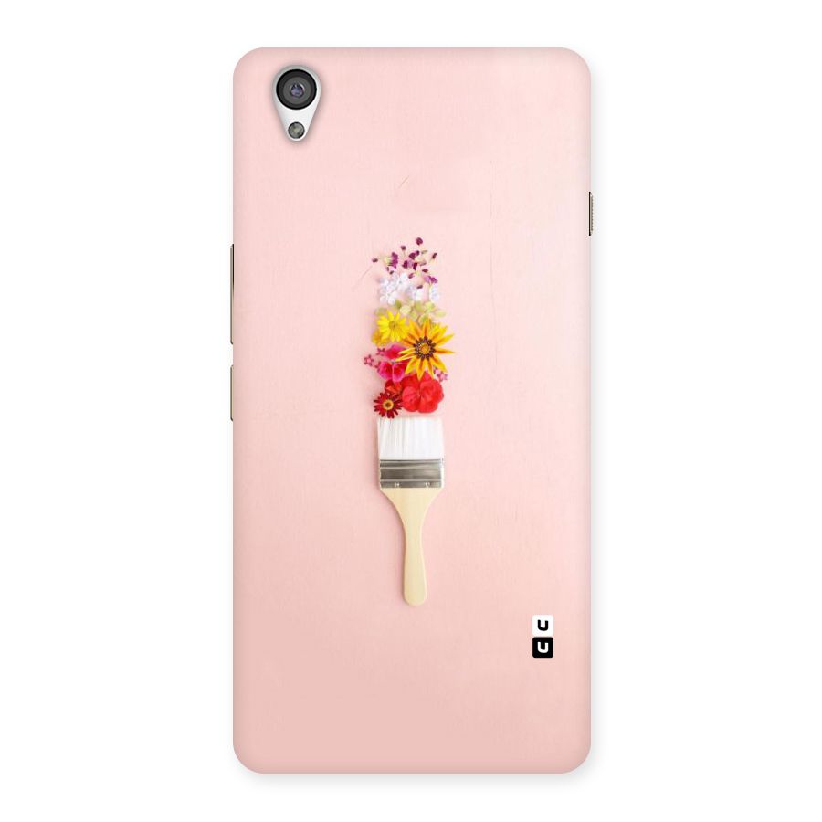 Painted Flowers Back Case for OnePlus X