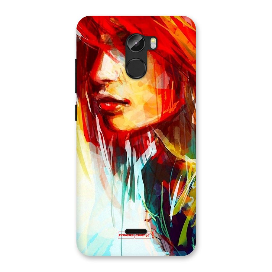 Painted Girl Back Case for Gionee X1