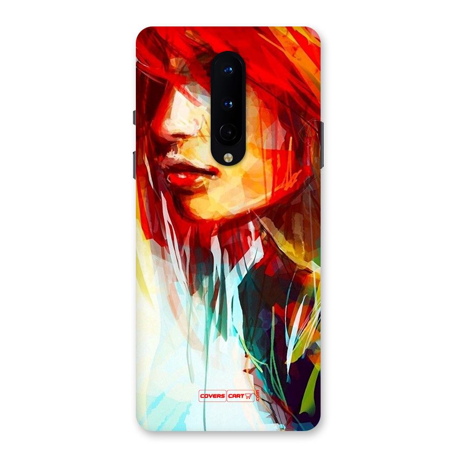 Painted Girl Back Case for OnePlus 8