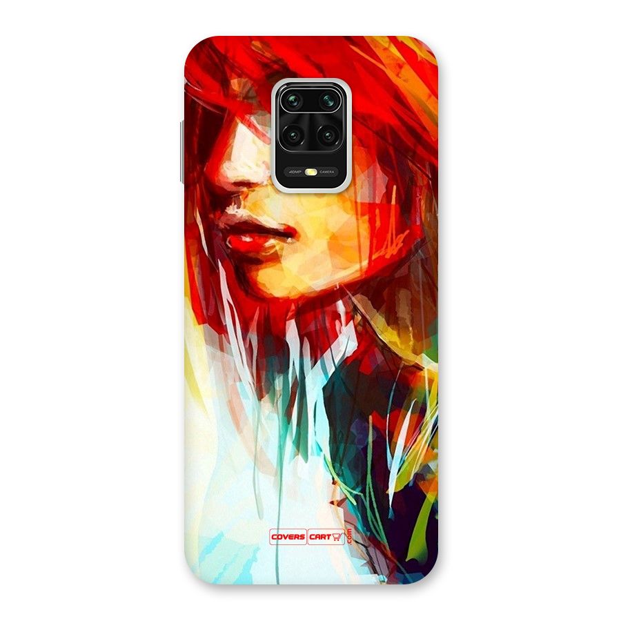 Painted Girl Back Case for Poco M2 Pro