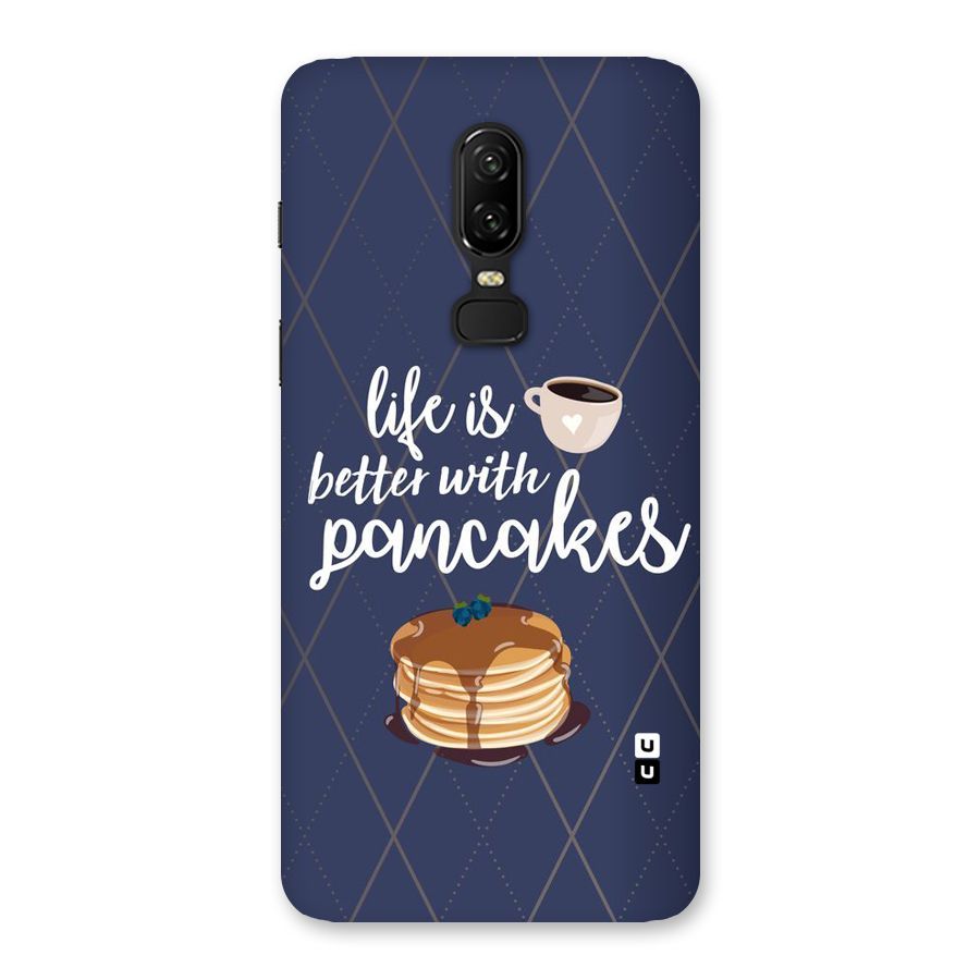 Pancake Life Back Case for OnePlus 6