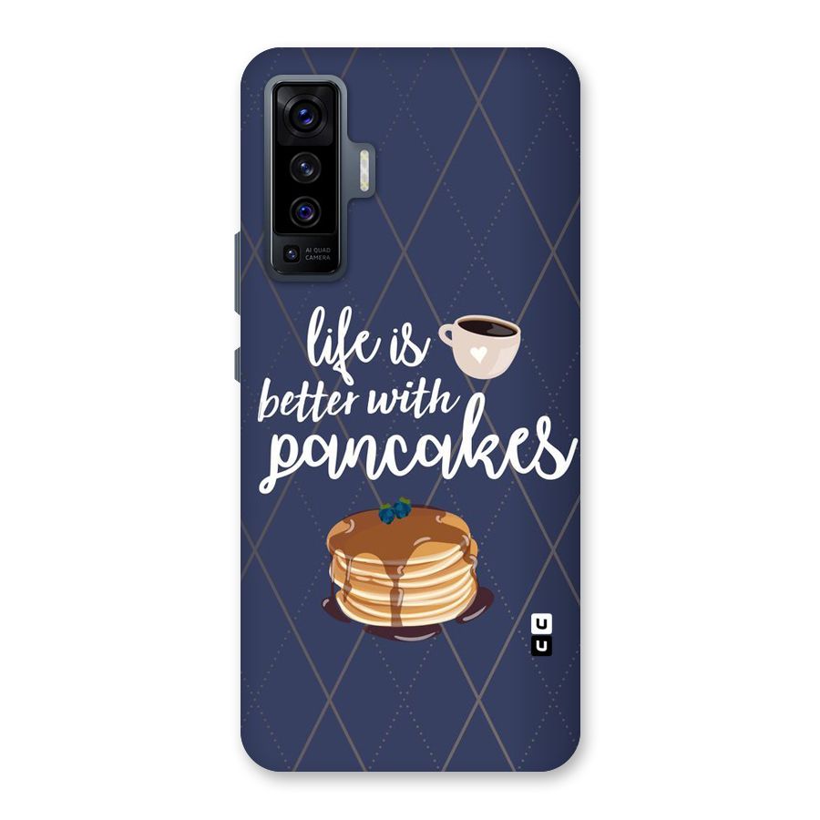 Pancake Life Back Case for Vivo X50