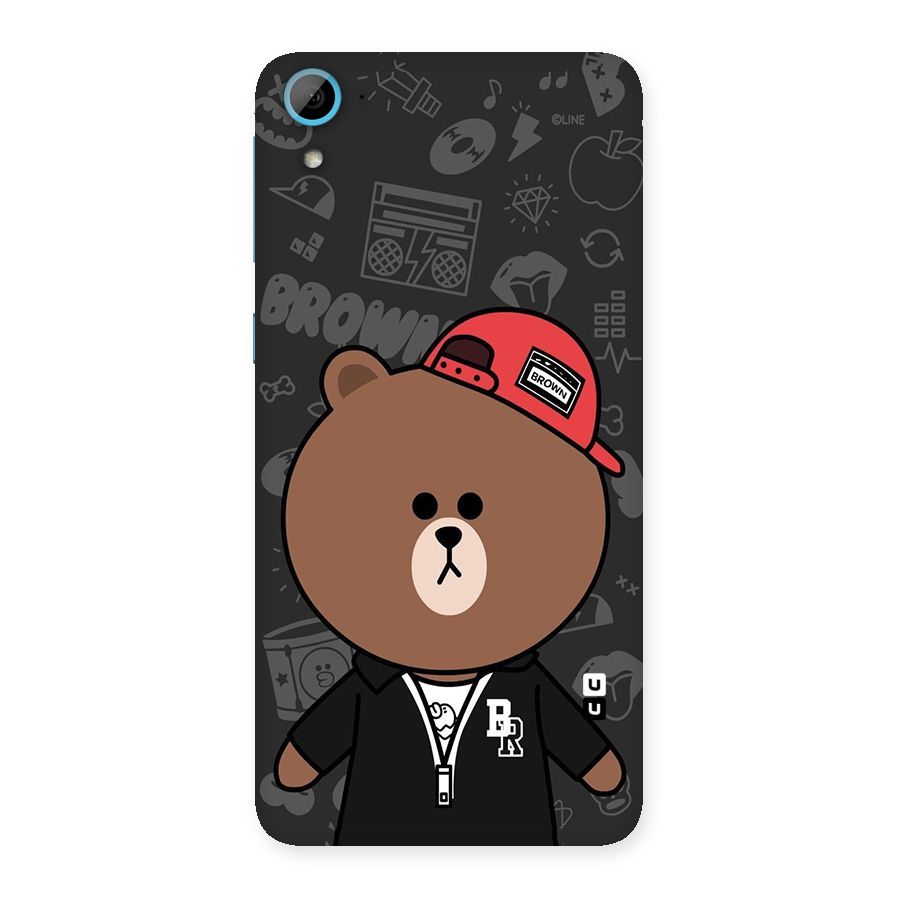 Panda Brown Back Case for HTC Desire 826