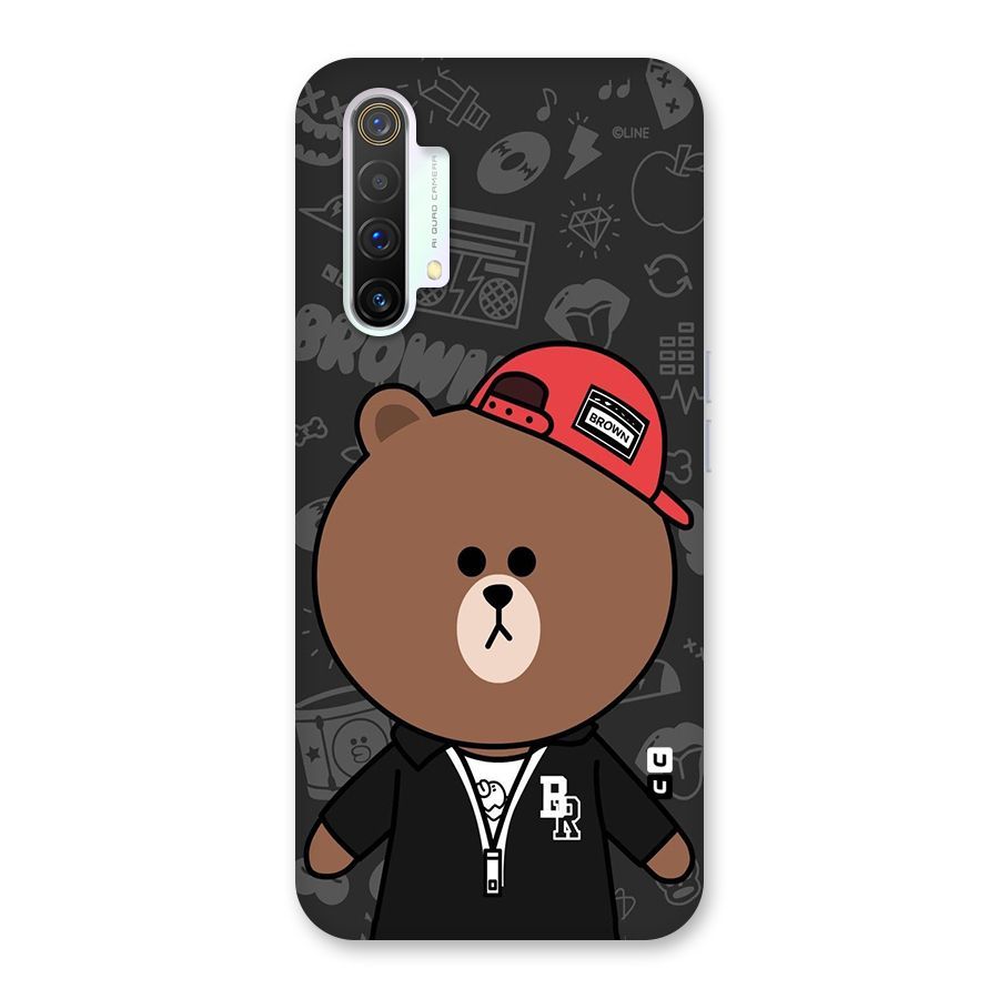 Panda Brown Back Case for Realme X3 SuperZoom