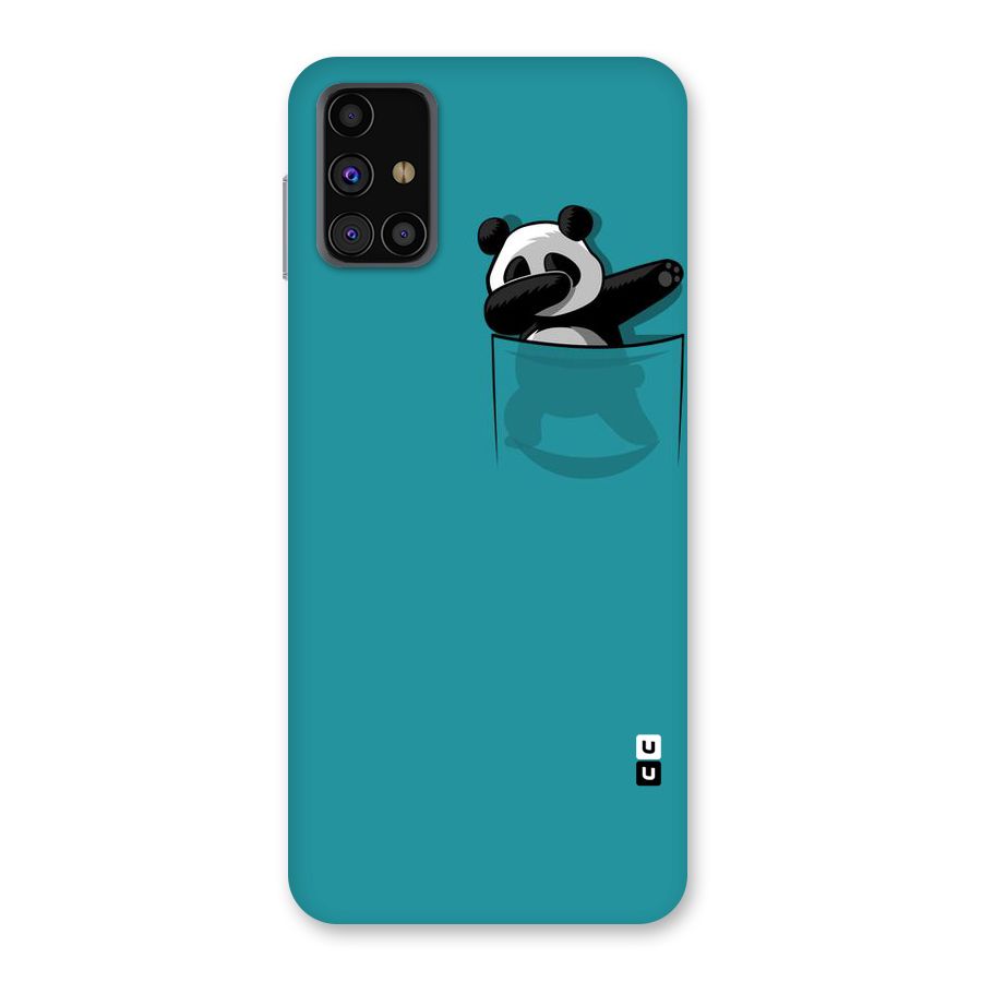 Panda Dabbing Away Back Case for Galaxy M31s