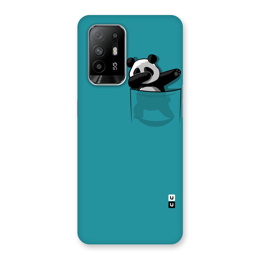 Panda Dabbing Away Back Case for Oppo F19 Pro Plus 5G