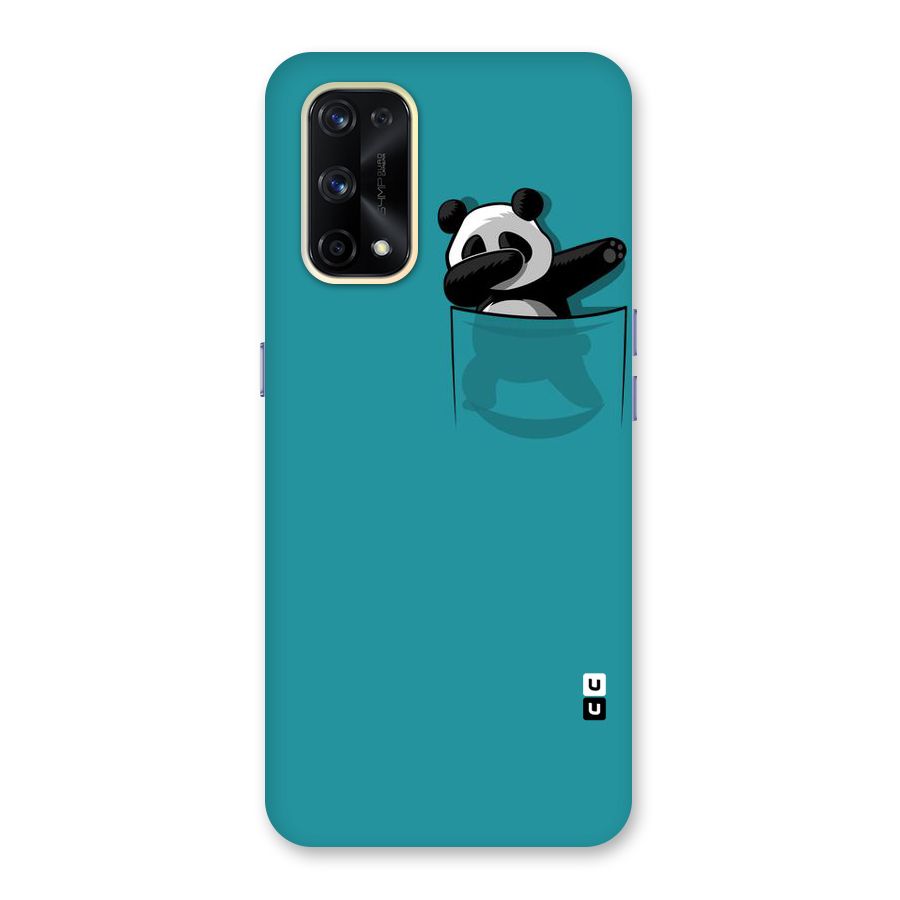 Panda Dabbing Away Glass Back Case for Realme X7 Pro