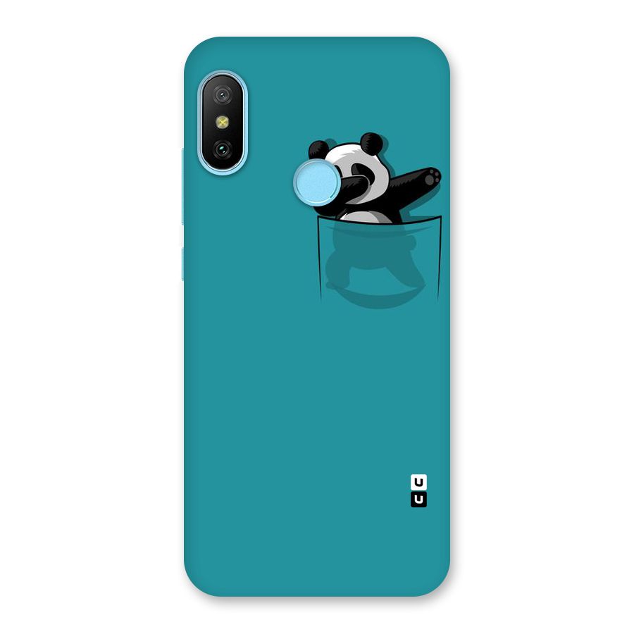 Panda Dabbing Away Back Case for Redmi 6 Pro