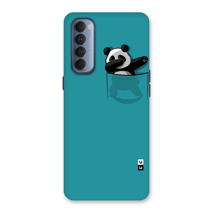 Panda Dabbing Away Back Case for Reno4 Pro