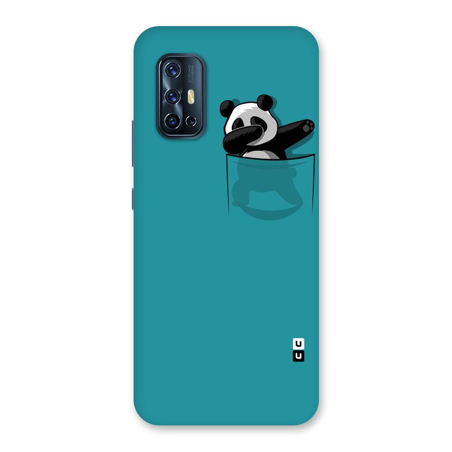 Panda Dabbing Away Back Case for Vivo V17