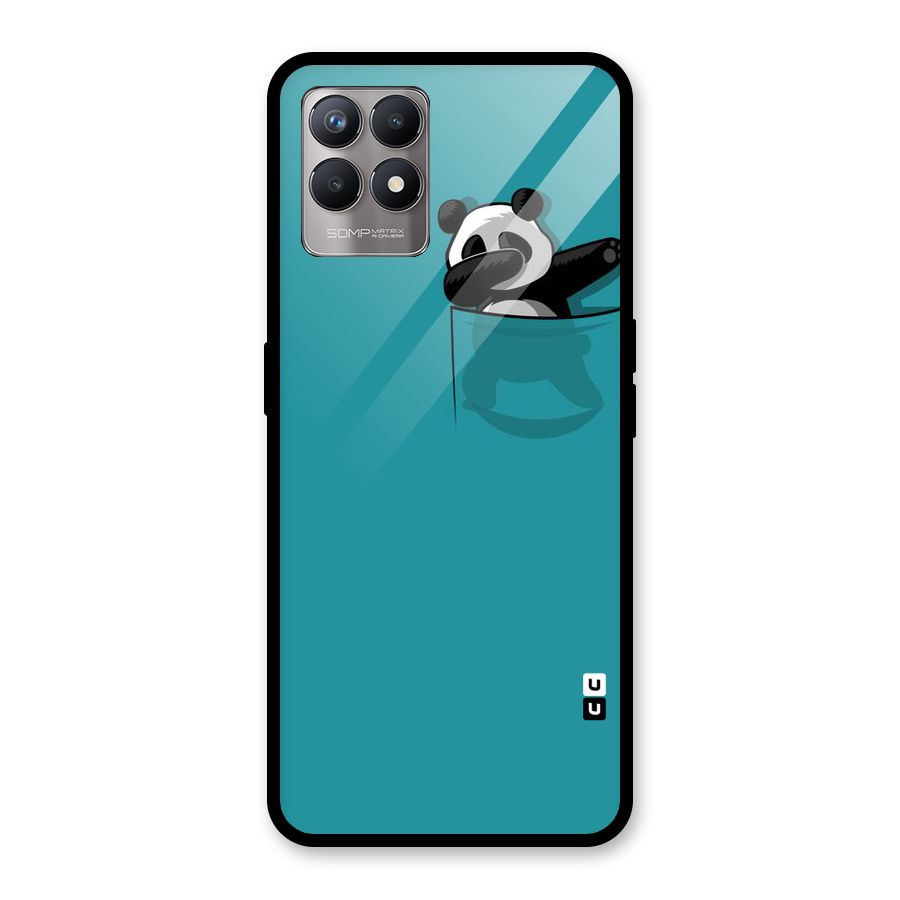 Panda Dabbing Away Glass Back Case for Realme Narzo 50