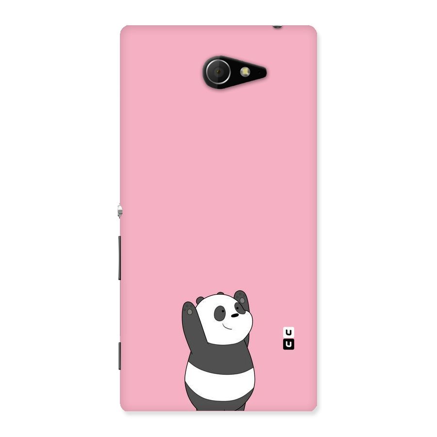 Panda Handsup Back Case for Sony Xperia M2