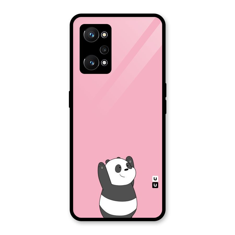 Panda Handsup Glass Back Case for Realme GT Neo 3T