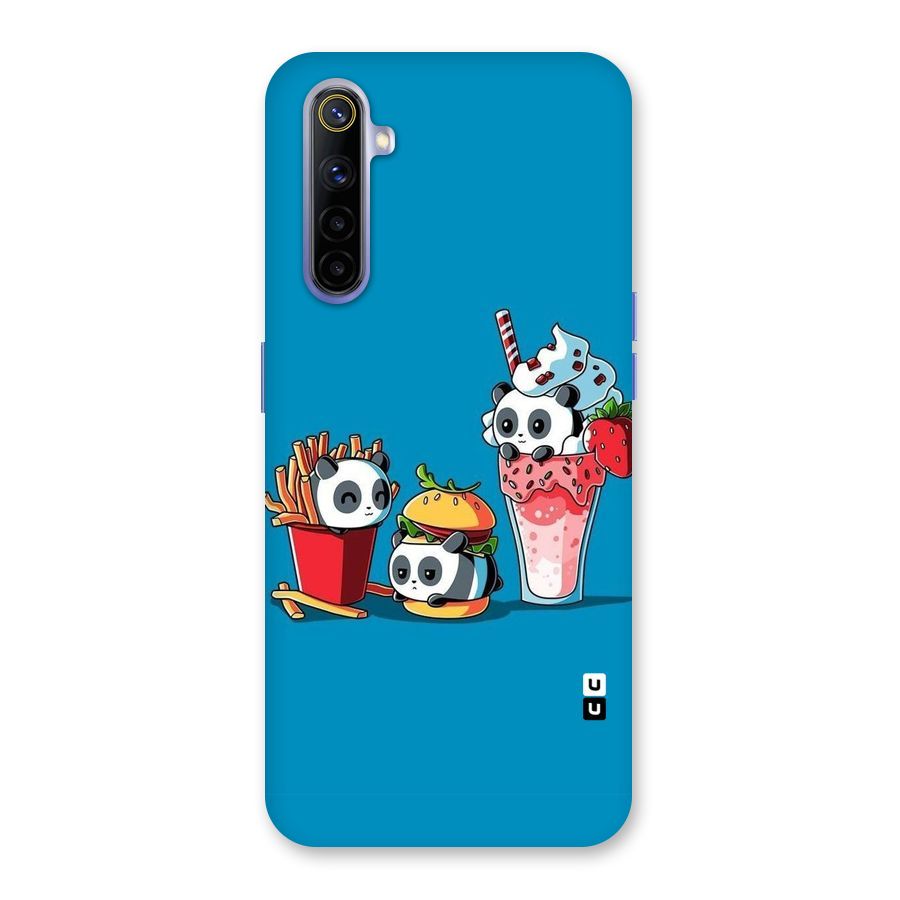Panda Lazy Back Case for Realme 6i