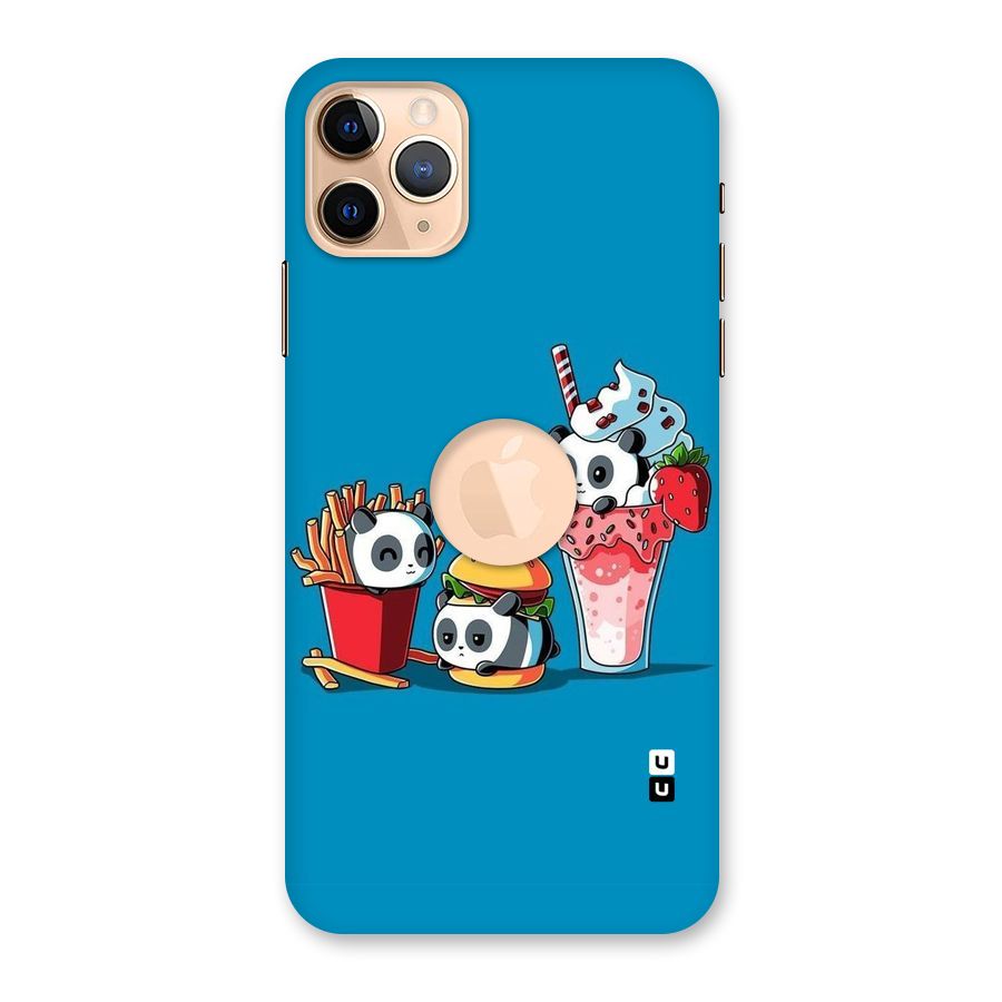 Panda Lazy Back Case for iPhone 11 Pro Max Logo Cut